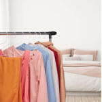  PE Bevonatú Fém Vállfa - 40 cm