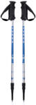 WARP Berg Antishock сребристо-сини походни пръти 145 cm (30043)