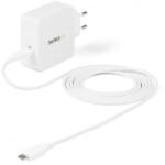 StarTech hálózati töltő 60W, 2m-es USB-C - USB-C kábellel (WCH1CEU) (WCH1CEU) - aqua