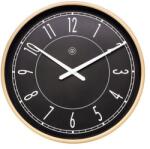 NeXtime Falióra Jason Fekete Ø 30 cm