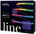 Twinkly Line Multicolor Edition Extension, 100 LED / 1, 5 meter - Black Wire (TWL100ADP-B) (TWL100ADP-B)