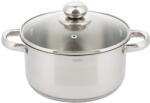 Kinghoff Fazék rozsdamentes acél fedővel, űrtartalom 1 liter 14 cm, Kinghoff (~4559)
