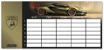 Ars Una Órarend ARS UNA egylapos kétoldalas Lamborghini 5523 (50495238) - vectraline