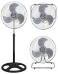 Elite Ventilator 3 în 1 Elite EFF-0465, 50 W, 40 cm, 3 viteze, pale metalice, argintiu Ventilator