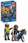 Playmobil - Jucarie de rol Prinderea hotului de biciclete (PM72076) - ookee