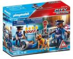 Playmobil - Jucarie de rol Blocajul rutier al politiei (PM6878) - ookee