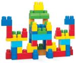 Fischer Mega Bloks, 60 db klasszikus színű építőkocka táskában (DCH55)