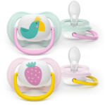 Philips játszócumi Ultra Air papagáj 0-6hó lányos 2db - babycenter-online