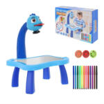 Malplay Rajzprojektor asztal, kék (110329)