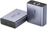 UGREEN EXTENDER VIDEO Ugreen, CM455 necesita cablu UTP Cat5e/6 max 70m, suporta HDMI 1.3, rez. maxima 1080P/60Hz, contine 1 transmitter si 1 receiver, metalic, gri 20519EU (timbru verde 0.8 lei) - 6941876214
