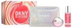 DKNY DKNY Be Delicious Fresh Blossom Ajándékkészlet nőknek EDP 100 ml + 125 ml testápoló + piperetáska