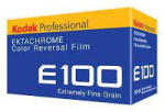 Kodak Professional Ektachrome E100 film 35 mm