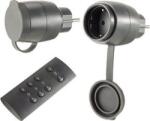 REV Funkschalt-Set IP44 Mini2+1 sw 0085600503 Vezeték nélküli kapcsoló készlet 3 részes Kültér 3680 W (0085600503) (0085600503)