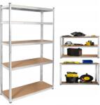 Rebel Tároló fém polc 2 az 1-ben5 garázs polc 205x120x45cm 750kg Rebel (06693376)