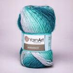 YARNART Kötőfonal YarnArt Ambiance 155 türkiz, foltos, 100g/250m (155)