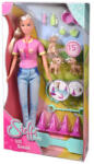 Simba Toys Steffi cu cățelușul (105733991) Papusa