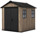 Keter APEX 7, 5x7 / 7x7, 5 MŰANYAG KERTI HÁZ - kőrisfa