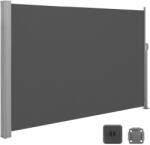 SONGMICS Kültéri kihúzható napellenző, 350 x 200 cm, füstszürke (GSA205G02)