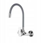 INVENA Verso mosogató csaptelep, szürke (BC-82-E5S)