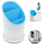 VERK GROUP Konyhai rendszerező csepegtető evőeszköz szárító kés (15814_N)