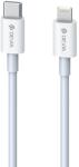 DEVIA Lightning / USB-C kábel Smart, PD 20W, 1m, fehér, Devia
