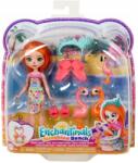 Enchantimals Flamingó Család Baba És Állatkák HRX85 (HRX85)