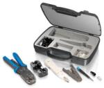 Equip 129504 krimpelő fogó Szerszámkészlet Fekete, Kék, Szürke, Fehér (129504)