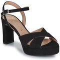 Unisa Magas sarkú szandálok ODARA Fekete 37