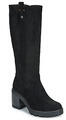 Refresh Magas sarkú csizmák 173033-BLACK Fekete 40