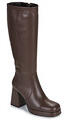 Fericelli Magas sarkú csizmák MUAGE Barna 39 - spartoo - 71 319 Ft