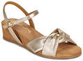 Unisa Éktalpú szandálok BADESI Arany 38