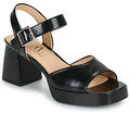Moony Mood Magas sarkú szandálok GINA Fekete 36