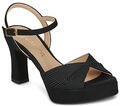 Unisa Magas sarkú szandálok OJEDA Fekete 38