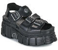 New Rock Éktalpú szandálok BIOS Fekete 39