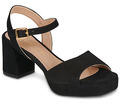 Unisa Magas sarkú szandálok NEY Fekete 36