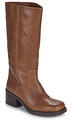 Coach Magas sarkú csizmák TALL LEATHER BOOT Barna 41