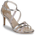 Tamaris Magas sarkú szandálok 28382-957 Ezüst 36