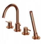 Omnires kádtöltő csaptelep Y szálcsiszolt réz (cpb) Y1232CPB (Y1232CPB)