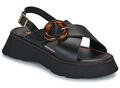 JB Martin Éktalpú szandálok ACACIA Fekete 36