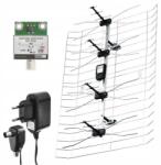 EMOS Kültéri antenna Emos EM-030 DVB-T2 Dab 170-790 MHz Lte szűrővel (8649532)