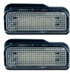 LEDprojektor LED-es lámpák Táblavilágítás Mercedes C-osztály W203 E W211 Cls C219 Slk