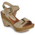 Chattawak Éktalpú szandálok MAKATI Bézs 36