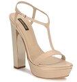 Roberto Cavalli Magas sarkú szandálok RDS735 Bézs 40