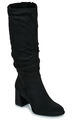 Tamaris Magas sarkú csizmák 25523-001 Fekete 40