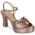 Unisa Magas sarkú szandálok ONOA Arany 37