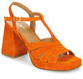 JB Martin Magas sarkú szandálok MUCCIA Narancssárga 36