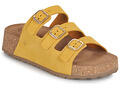 YOKONO Éktalpú szandálok TUNEZ Citromsárga 39