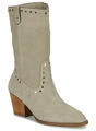 Coach Magas sarkú csizmák PHEOBE SUEDE BOOTIE Szürke 39