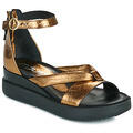 Mjus Éktalpú szandálok TIPA Arany 37