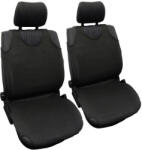 Autolife 2DB-os Trikó üléshuzat - Vékony anyag - fekete (01617)